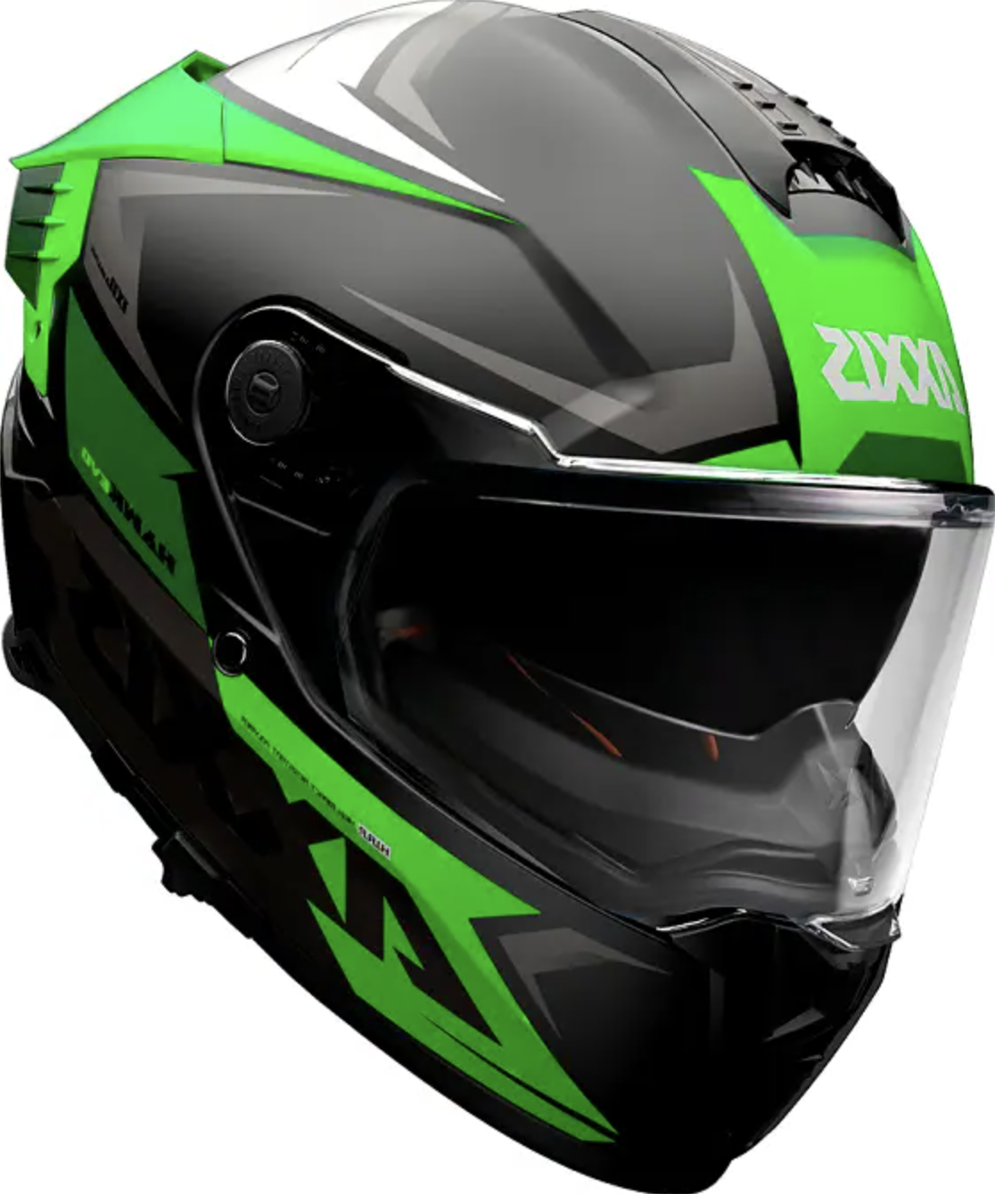 Мотошлем Axxis Hawk SV EVO IXIL A6 Green Matt купить от 8 550 грн